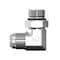 World Wide Fittings Male JIC to Male O-Ring Boss Adjustable 90 Degree Elbow F5515X16X24 - alternate 1